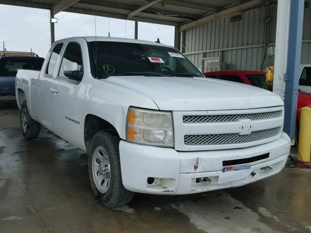 1GCEK29J09Z252623 - 2009 CHEVROLET SILVERADO WHITE photo 1