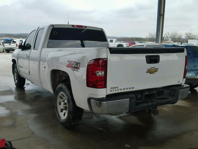 1GCEK29J09Z252623 - 2009 CHEVROLET SILVERADO WHITE photo 3