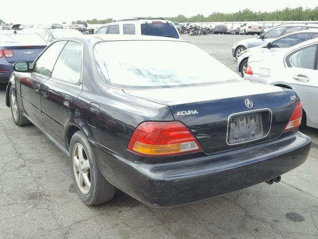 JH4UA3644WC005458 - 1998 ACURA 3.2TL BLACK photo 3