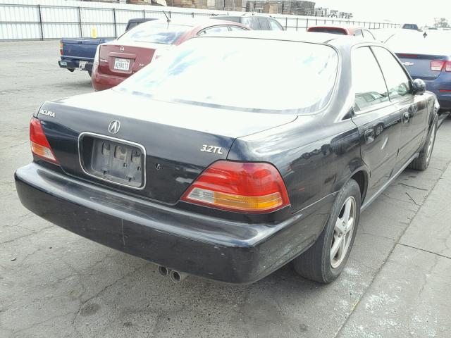 JH4UA3644WC005458 - 1998 ACURA 3.2TL BLACK photo 4