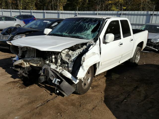 1GCDSCDE5A8102478 - 2010 CHEVROLET COLORADO L WHITE photo 2