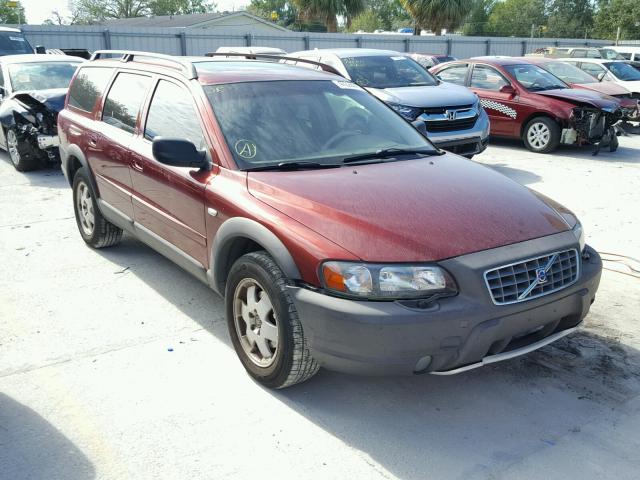 YV1SZ58D721071190 - 2002 VOLVO V70 XC MAROON photo 1