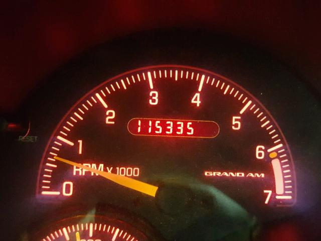 1G2NE52E35M201358 - 2005 PONTIAC GRAND AM S BLACK photo 8