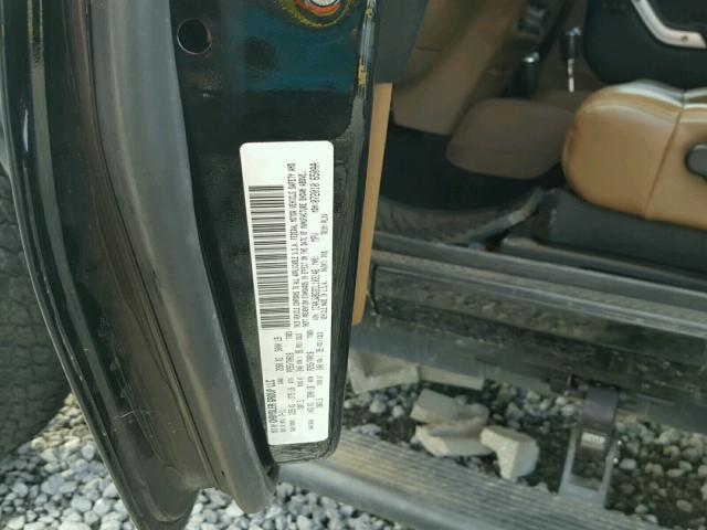 1C4AJWBG2CL103146 - 2012 JEEP WRANGLER S BLACK photo 10