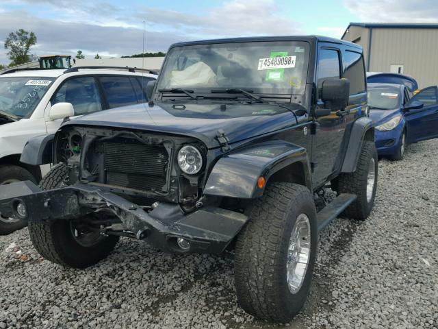 1C4AJWBG2CL103146 - 2012 JEEP WRANGLER S BLACK photo 2