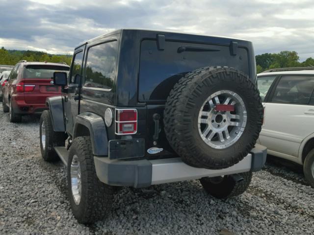 1C4AJWBG2CL103146 - 2012 JEEP WRANGLER S BLACK photo 3