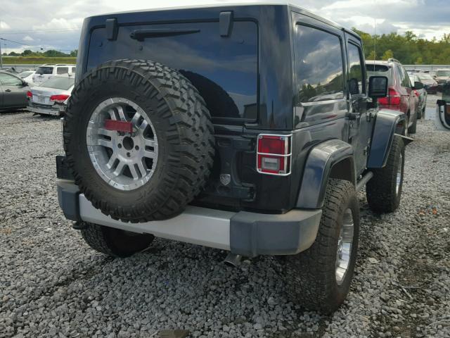 1C4AJWBG2CL103146 - 2012 JEEP WRANGLER S BLACK photo 4