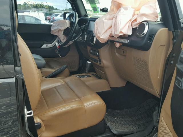 1C4AJWBG2CL103146 - 2012 JEEP WRANGLER S BLACK photo 5