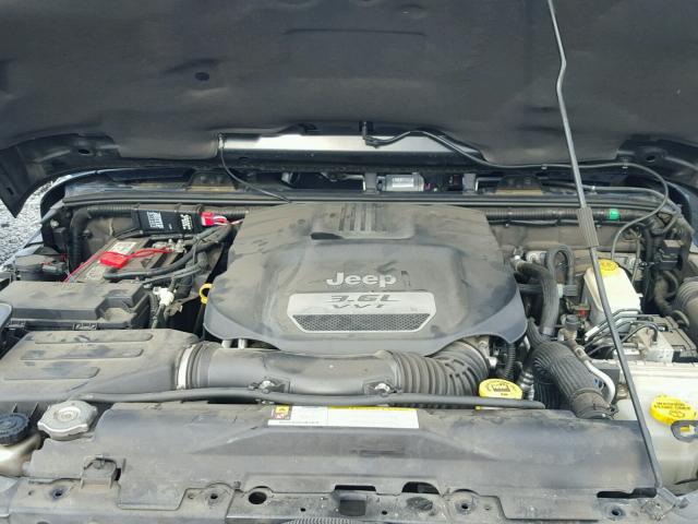 1C4AJWBG2CL103146 - 2012 JEEP WRANGLER S BLACK photo 7