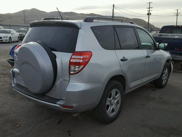 2T3BF4DV9AW069108 - 2010 TOYOTA RAV4 SILVER photo 4