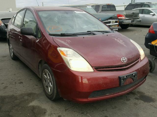 JTDKB22U140017264 - 2004 TOYOTA PRIUS BURGUNDY photo 1