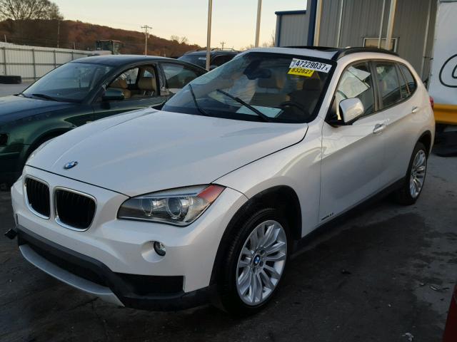 WBAVL1C58DVR87771 - 2013 BMW X1 XDRIVE2 WHITE photo 2