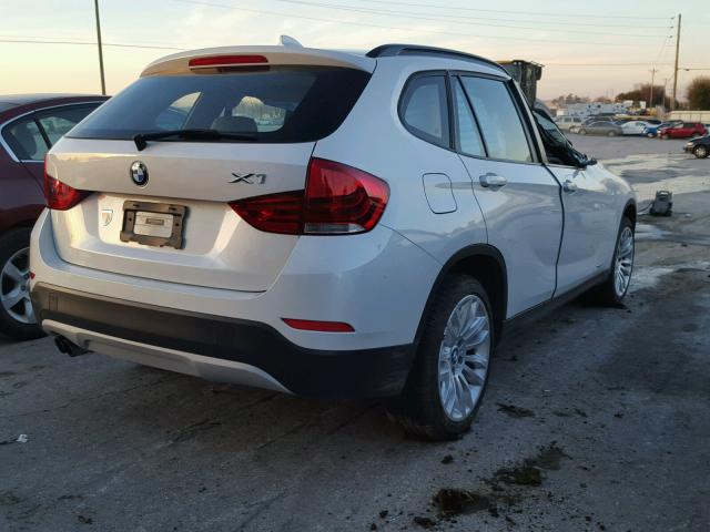 WBAVL1C58DVR87771 - 2013 BMW X1 XDRIVE2 WHITE photo 4