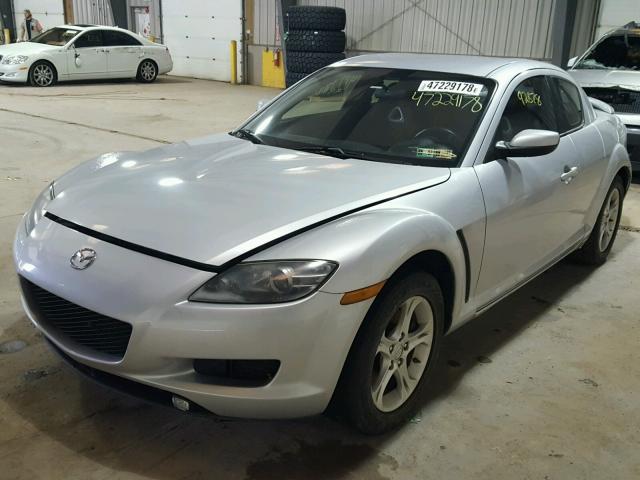 JM1FE17NX40132336 - 2004 MAZDA RX8 SILVER photo 2