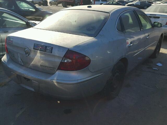 2G4WC582171120467 - 2007 BUICK LACROSSE C SILVER photo 4