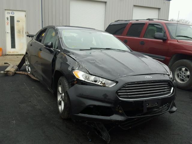 3FA6P0H91FR220786 - 2015 FORD FUSION SE BLACK photo 1