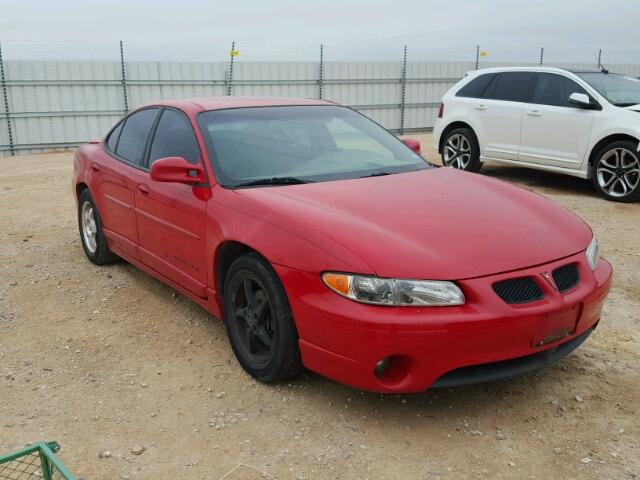 1G2WP52K93F135047 - 2003 PONTIAC GRAND PRIX RED photo 1