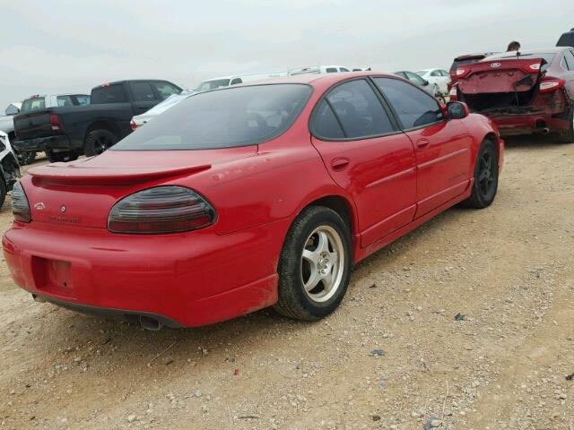 1G2WP52K93F135047 - 2003 PONTIAC GRAND PRIX RED photo 4