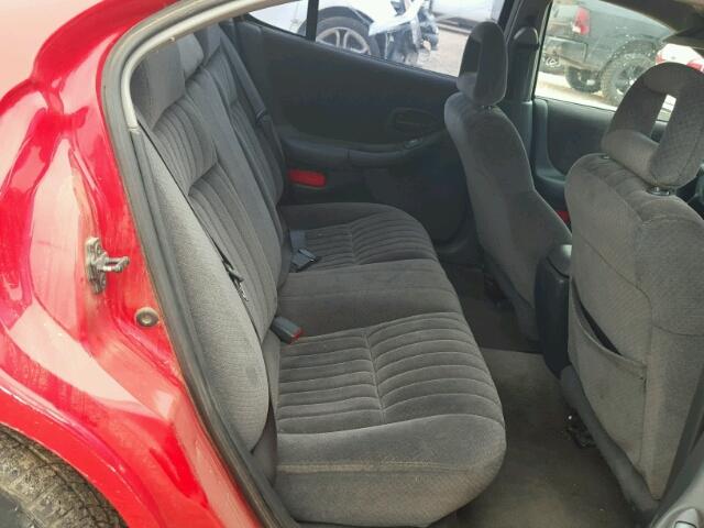 1G2WP52K93F135047 - 2003 PONTIAC GRAND PRIX RED photo 6