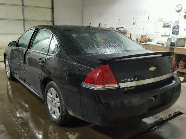 2G1WB5EK2B1139025 - 2011 CHEVROLET IMPALA LT BLACK photo 3