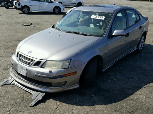 YS3FH46Y241033274 - 2004 SAAB 9-3 AERO GRAY photo 2