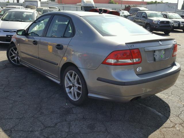 YS3FH46Y241033274 - 2004 SAAB 9-3 AERO GRAY photo 3