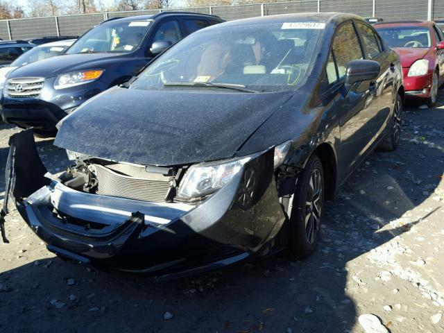 19XFB2F81FE220423 - 2015 HONDA CIVIC EX BLACK photo 2