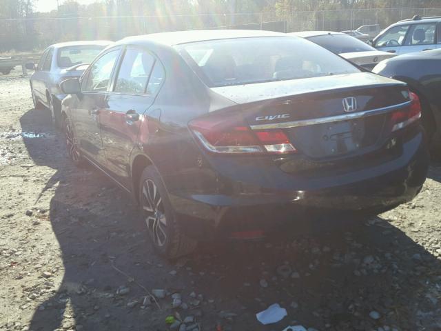 19XFB2F81FE220423 - 2015 HONDA CIVIC EX 黑色 照片 3