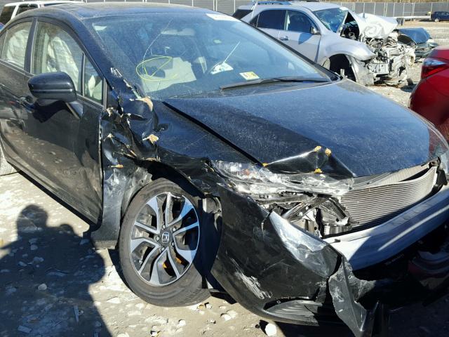 19XFB2F81FE220423 - 2015 HONDA CIVIC EX 黑色 照片 9