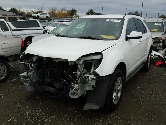 2GNALDEC6B1204628 - 2011 CHEVROLET EQUINOX LT WHITE photo 2