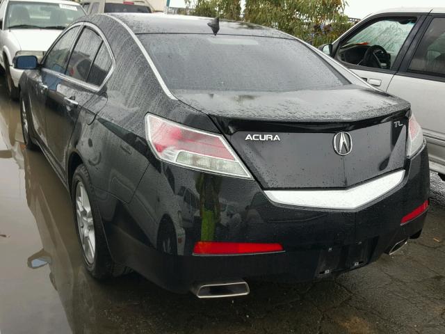 19UUA865X9A010883 - 2009 ACURA TL BLACK photo 3