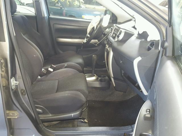 JTKKT624450105546 - 2005 TOYOTA SCION XA GRAY photo 5