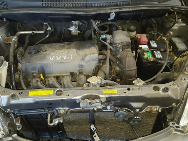 JTKKT624450105546 - 2005 TOYOTA SCION XA GRAY photo 7