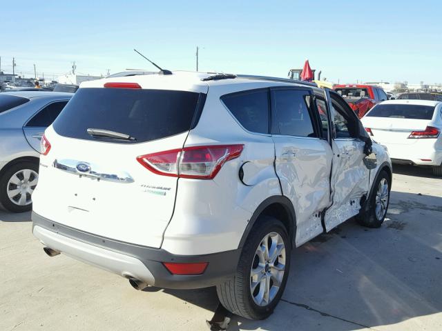 1FMCU0J93FUA31187 - 2015 FORD ESCAPE TIT WHITE photo 4