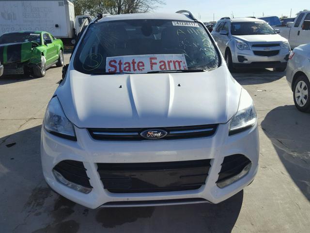 1FMCU0J93FUA31187 - 2015 FORD ESCAPE TIT WHITE photo 9