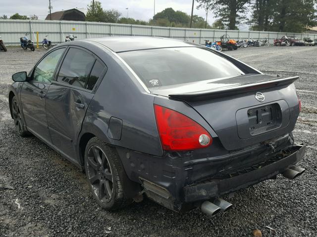 1N4BA41E97C836248 - 2007 NISSAN MAXIMA SE CHARCOAL photo 3