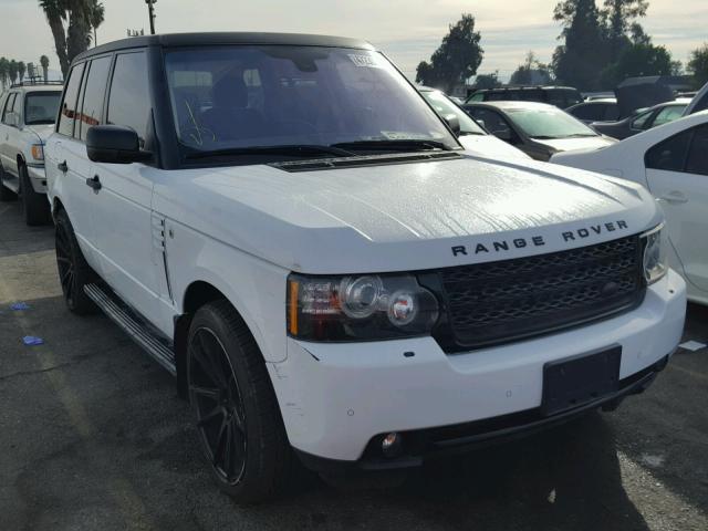 SALME1D42CA376812 - 2012 LAND ROVER RANGE ROVE WHITE photo 1