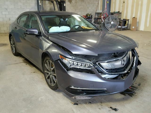 19UUB2F59HA004307 - 2017 ACURA TLX TECH ნაცრისფერი ფოტო 1