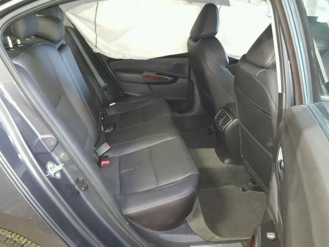 19UUB2F59HA004307 - 2017 ACURA TLX TECH ნაცრისფერი ფოტო 6