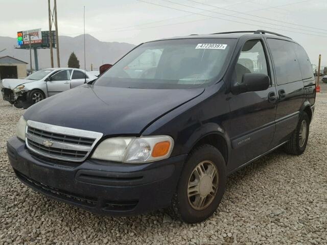 1GNDU03E23D172533 - 2003 CHEVROLET VENTURE BLUE photo 2