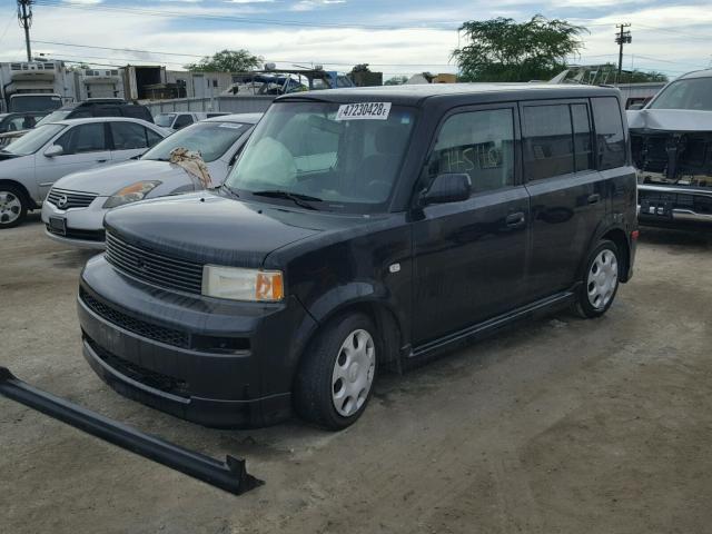 JTLKT324950176865 - 2005 TOYOTA SCION XB შავი ფოტო 2