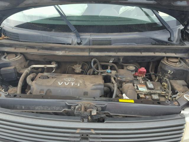 JTLKT324950176865 - 2005 TOYOTA SCION XB შავი ფოტო 7