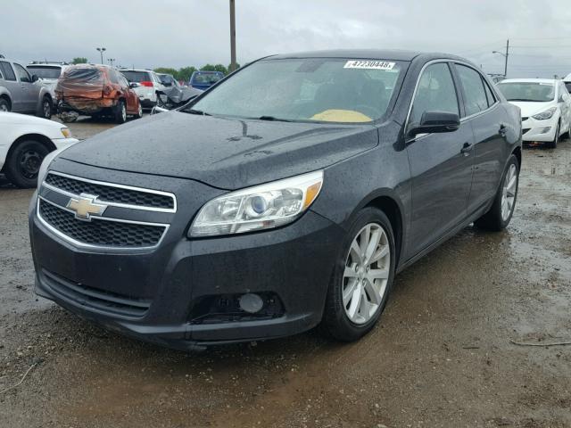 1G11G5SX0DF243469 - 2013 CHEVROLET MALIBU 3LT შავი ფოტო 2