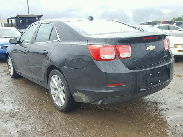 1G11G5SX0DF243469 - 2013 CHEVROLET MALIBU 3LT შავი ფოტო 3