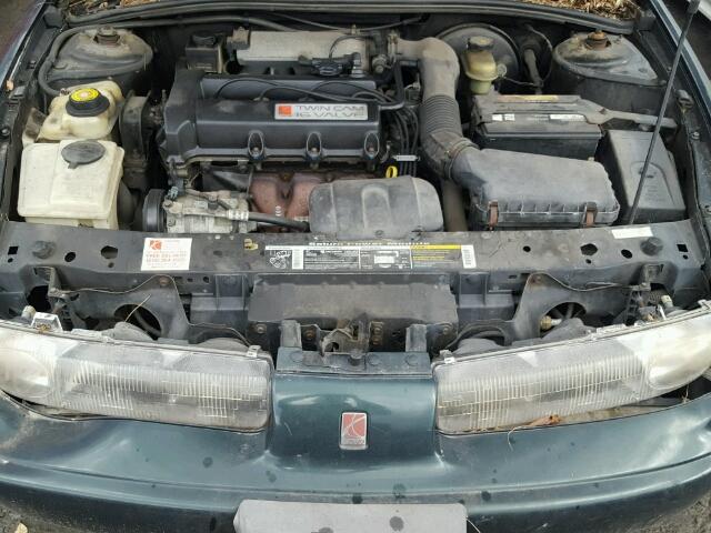 1G8ZK5274WZ255936 - 1998 SATURN SL2 GREEN photo 7