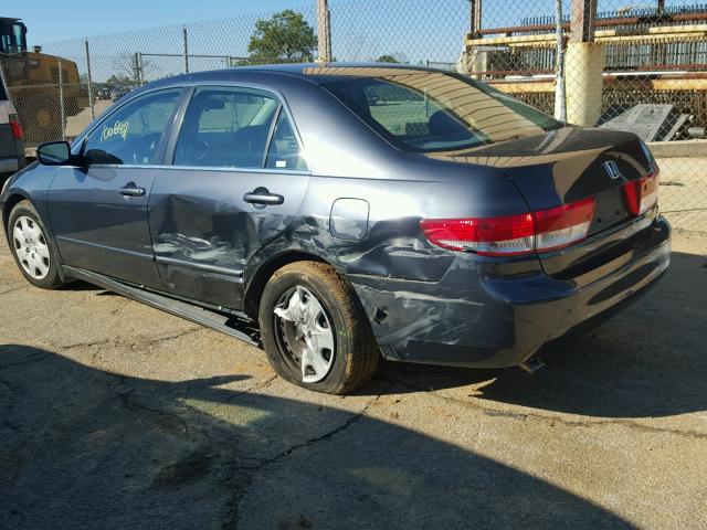 1HGCM66304A048184 - 2004 HONDA ACCORD LX BLACK photo 3