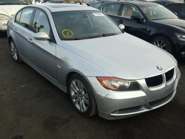 WBAVB13566KX39557 - 2006 BMW 325 SILVER photo 1