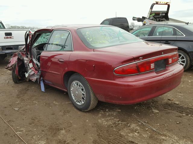 2G4WS52J241240843 - 2004 BUICK CENTURY CU BURGUNDY photo 3