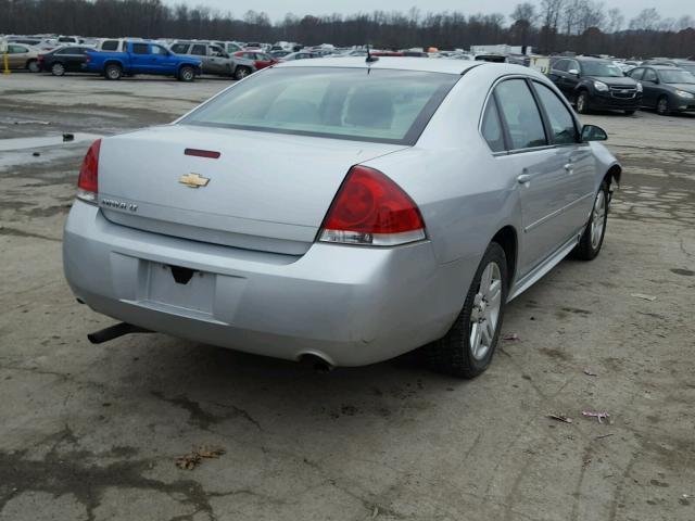 2G1WG5E34C1296809 - 2012 CHEVROLET IMPALA LT SILVER photo 4