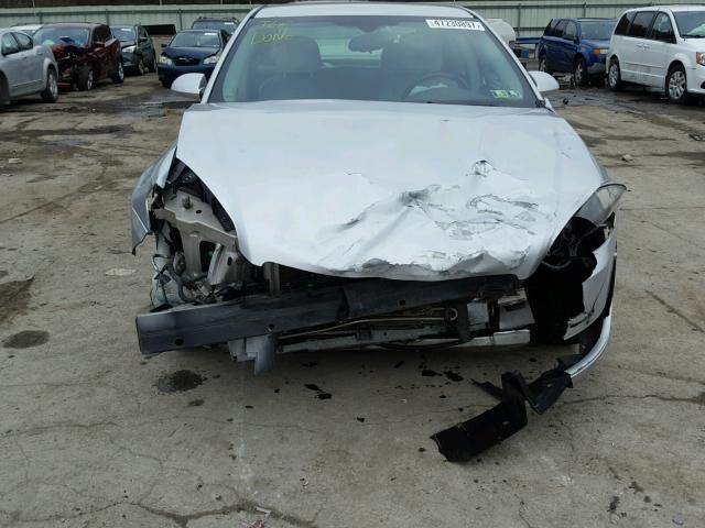 2G1WG5E34C1296809 - 2012 CHEVROLET IMPALA LT SILVER photo 9